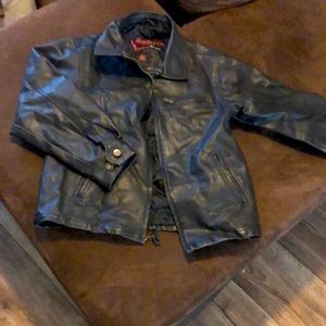 Hawke & Co leather jacket